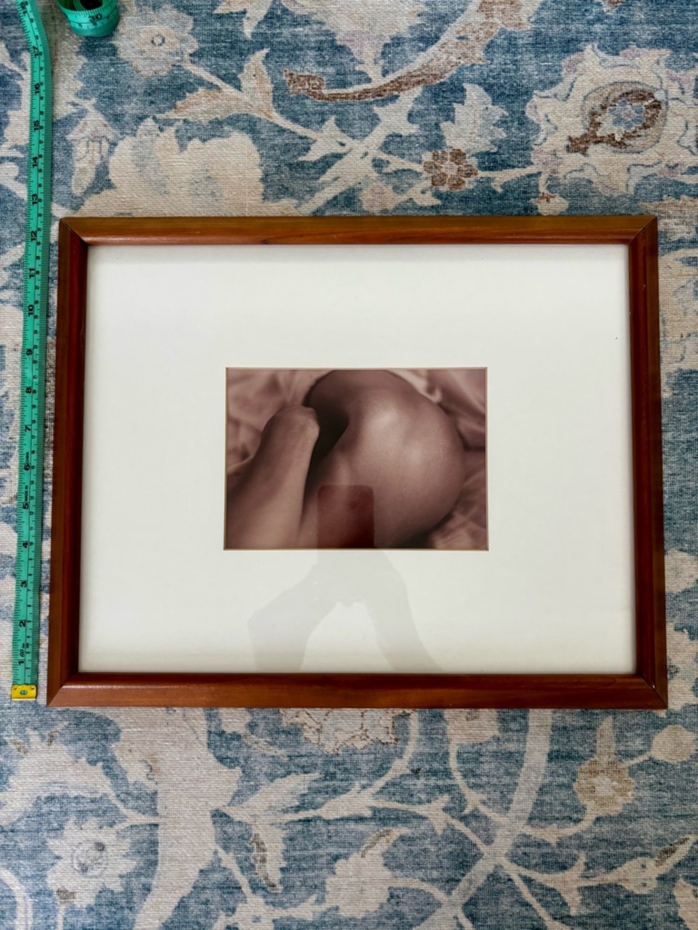 📸Framed Original Photograph Fine Art Print in Brown Wood Frame with White Mat - Picture 7 of 7